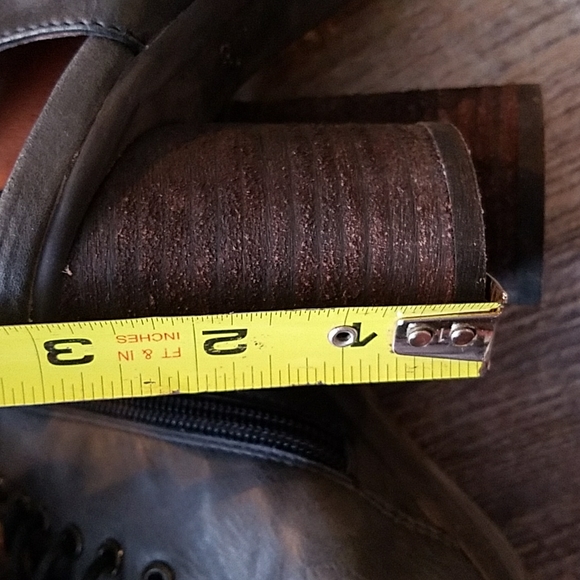 JEFFREY CAMPBELL 7.5 Covet Black Lace up heel Sandal Free People - Picture 12 of 13